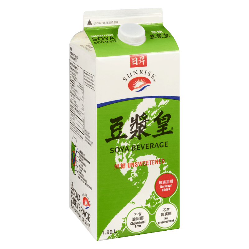 Sunrise Soy Milk - Unsweetened (64fl.oz) | T&T Supermarket US