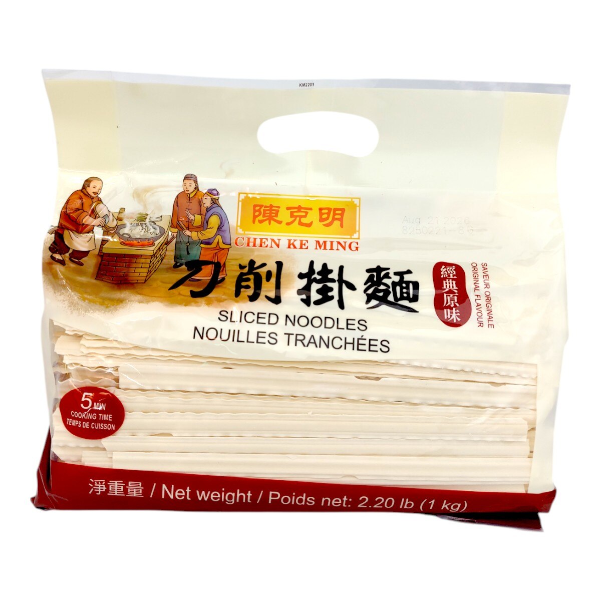Chen Ke Ming Original Sliced Noodles (2.2lb) ｜ 大统华超级市场美国