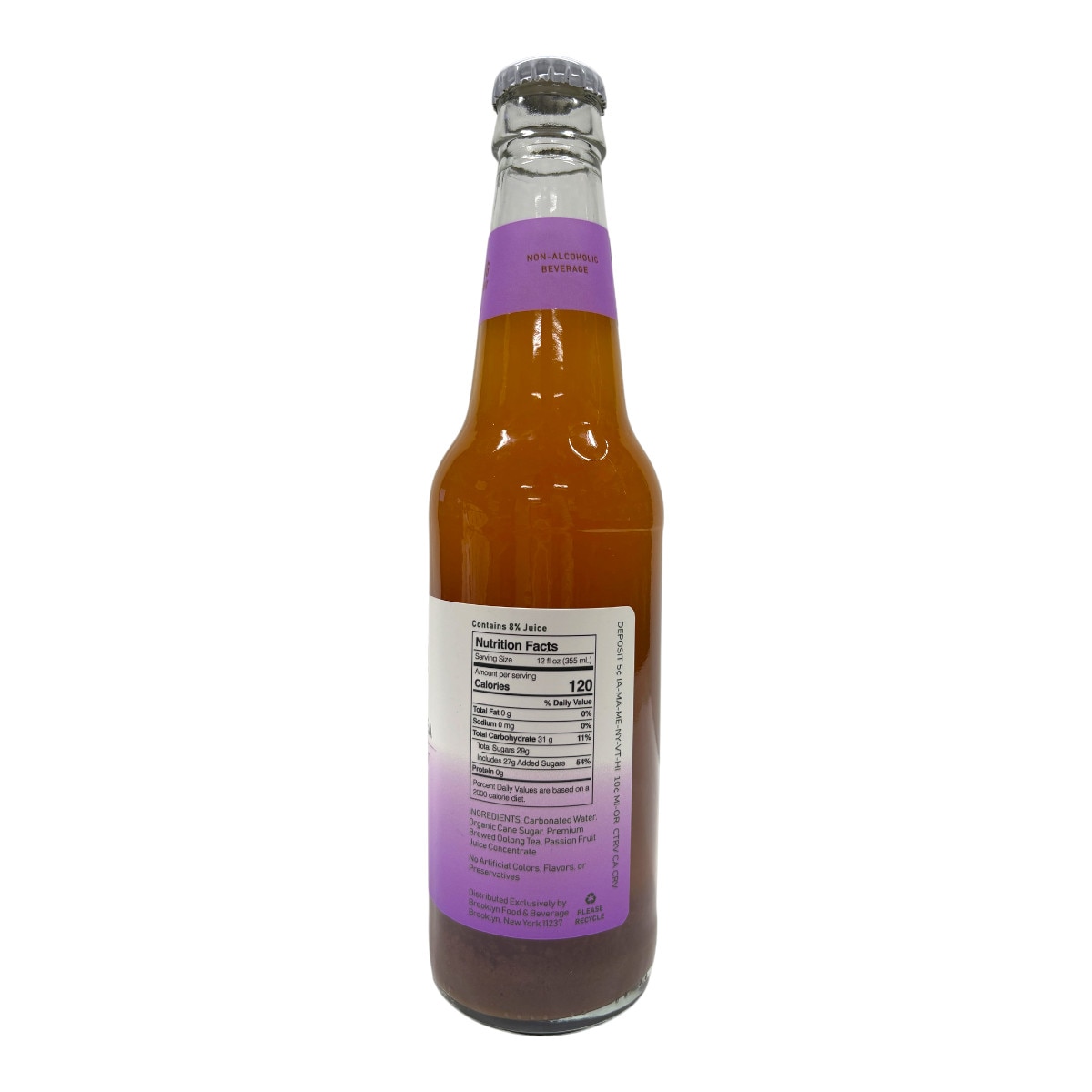 ASAHIFRON-12 250g 6本 Moshi Sparkling Oolong Tea Passion Fruit (12fl.oz)