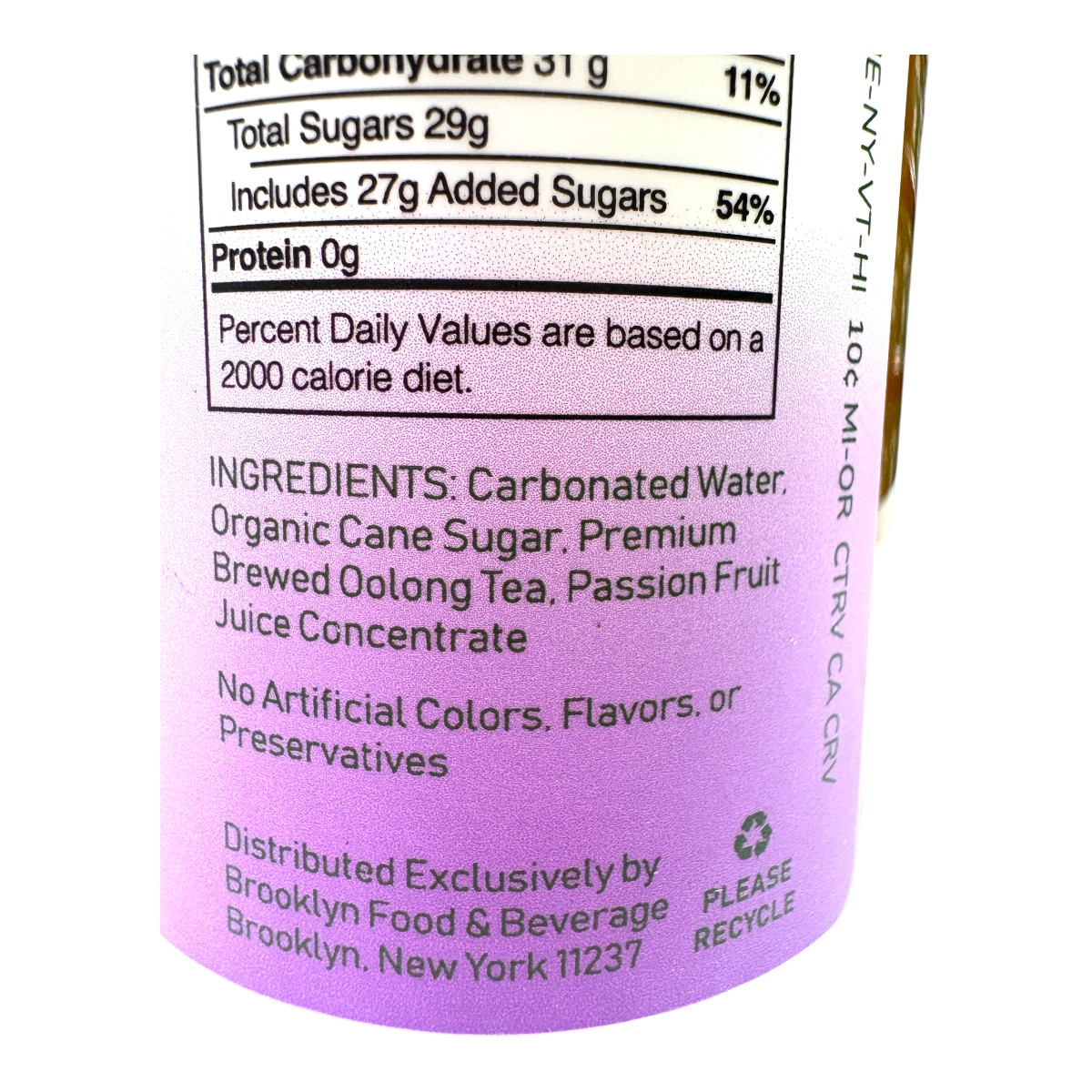 Moshi Sparkling Oolong Tea Passion Fruit (12fl.oz)