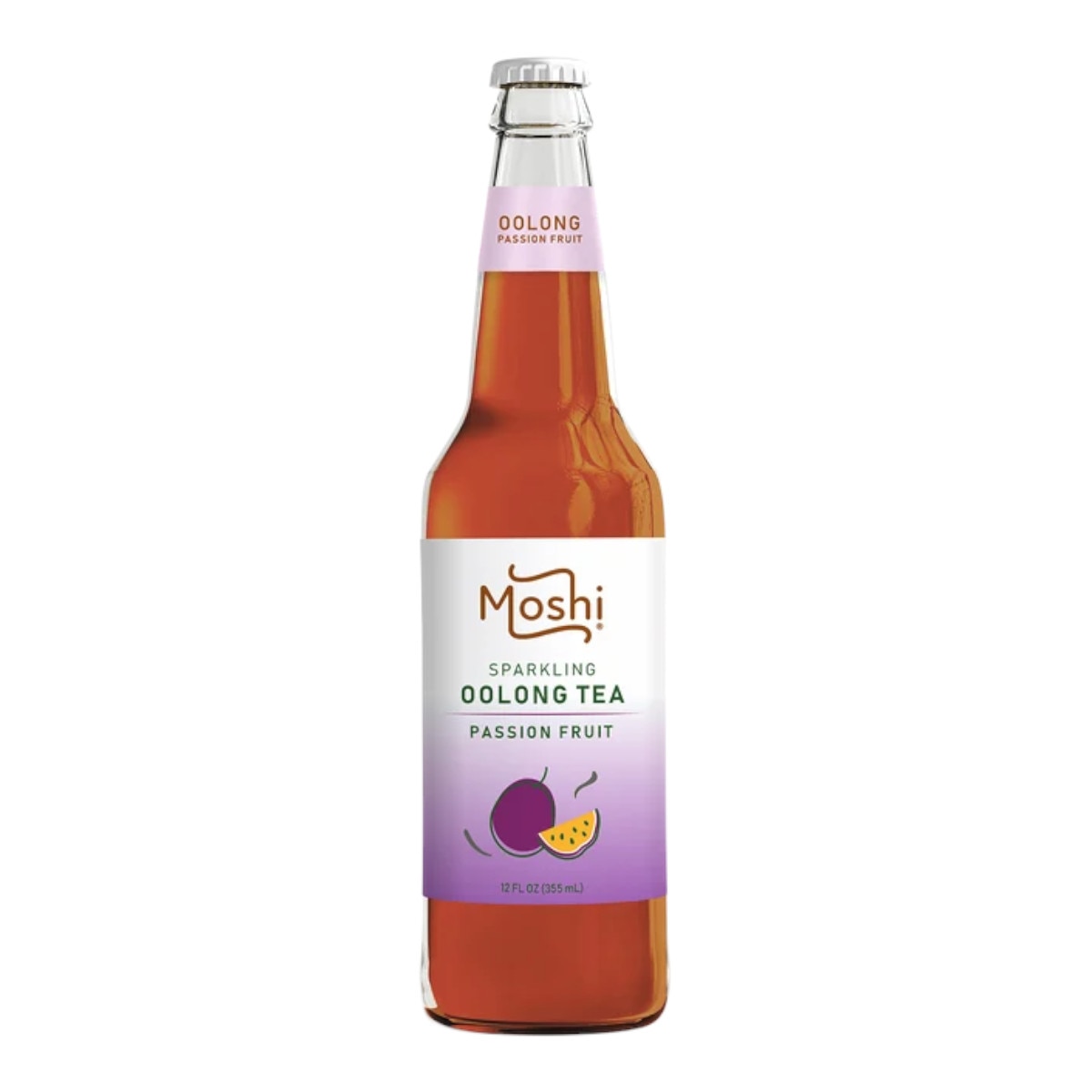 Moshi Sparkling Oolong Tea Passion Fruit (12fl.oz)